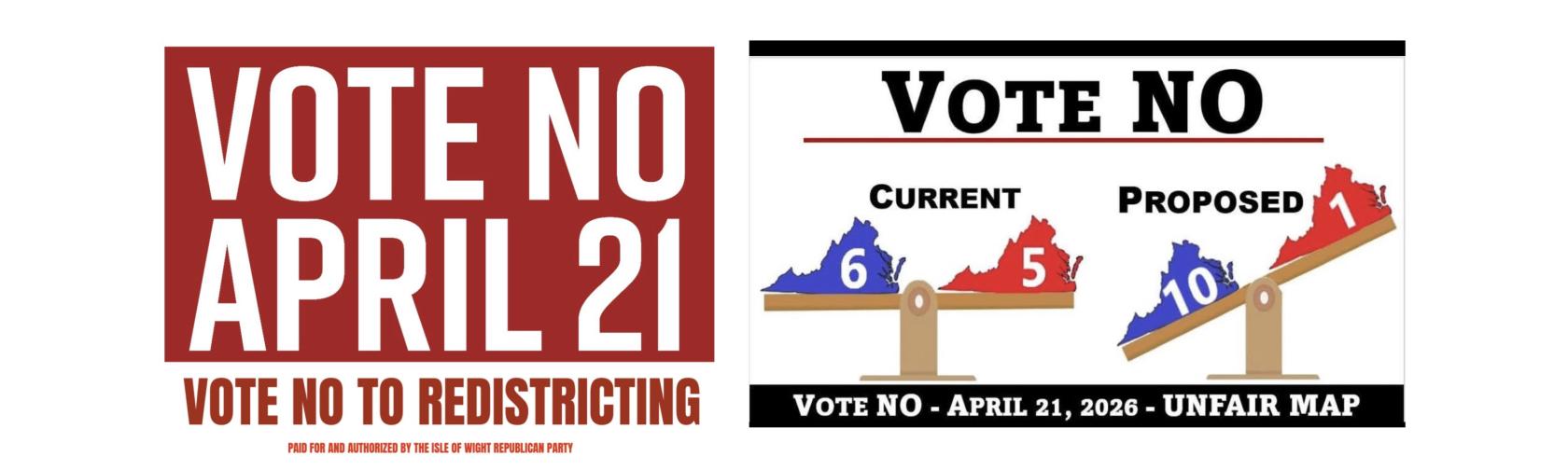 Vote No to Democrat Gerrymandering